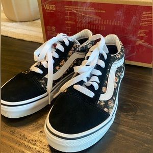 Vans Rose dreams limited edition girls size 1